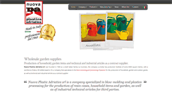 Desktop Screenshot of nuovaplastica.com